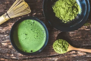 Kit para preparo de chá matcha