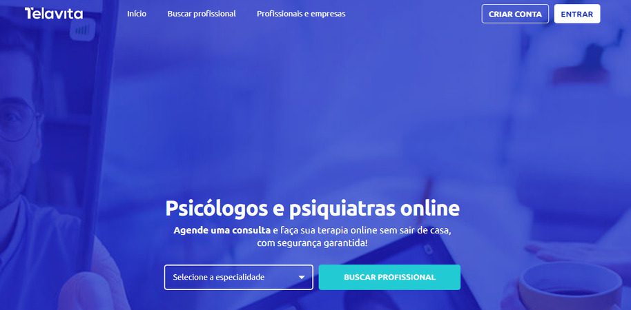 Banner do site telavita