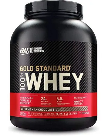 Embalagem de melhor Whey Protein Gold