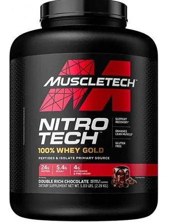 Embalagem de melhor Whey Protein NitroTech