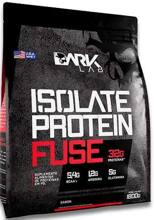 Embalagem de suplemento Isolate protein fuse