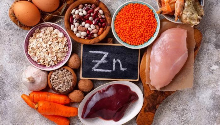 Foto dos principais alimentos ricos em zinco