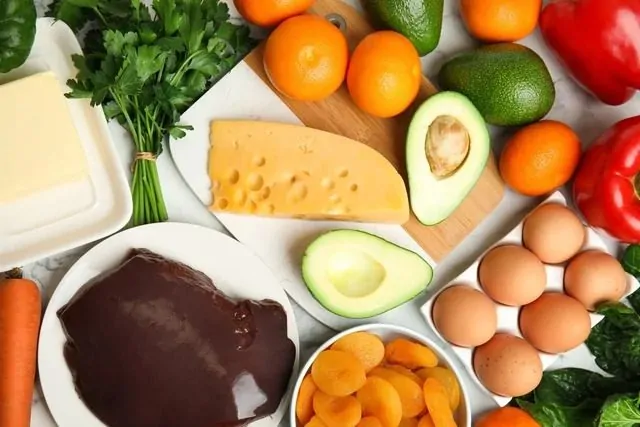Alimentos ricos em vitamina A