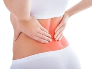 Pessoa precisando de remédio para dor na coluna