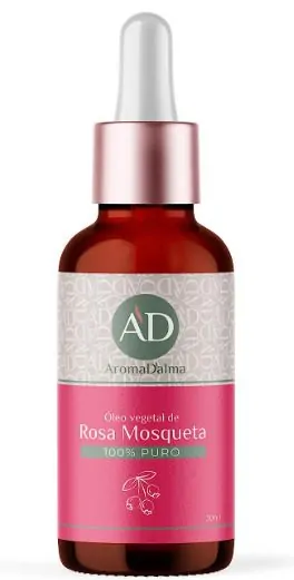 Óleo capilar rosa mosqueta