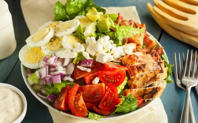 Prato de dieta lowcarb