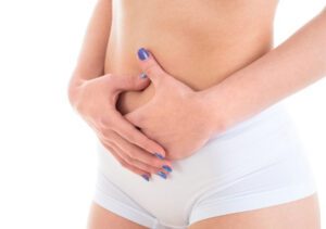 Uma mulher com síndrome do ovário policístico