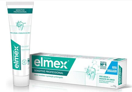 Creme dental para dentes sensíveis