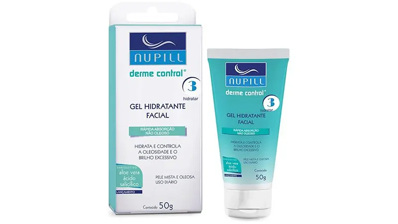 gel hidratante facial Nupill