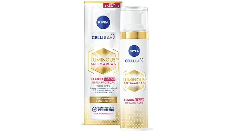creme para rosto clareador Nivea