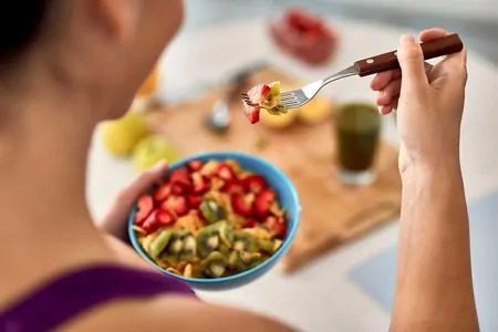 Alimentação saudável para gordura no fígado