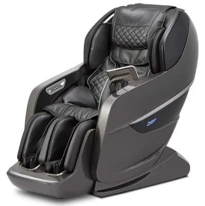 imagem de uma cadeira de massagem Edge na cor preta