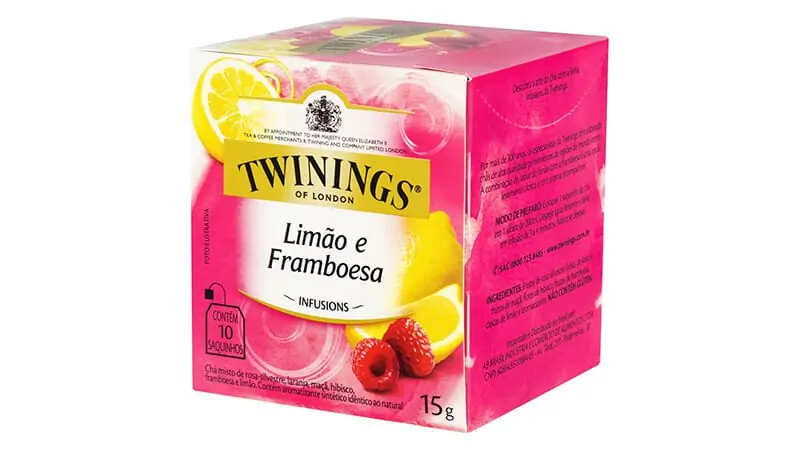 imagem da embalagem de uma das melhores marcas de chá, twinings