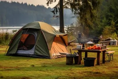 Barraca de camping