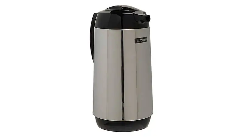 Garrafa Térmica Zojirushi imagem de uma garrafa térmica da Zojirushi em Inox