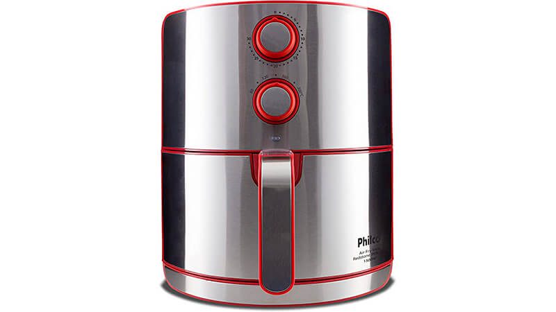 air fryer de material inox da marca Philco