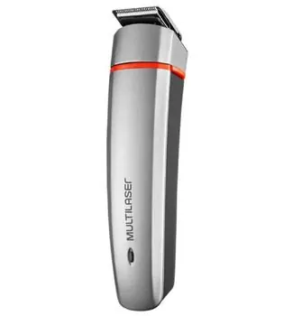 imagem de um aparador de barba Multilaser na cor cinza