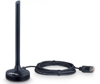 foto da antena digital slim Aquário DTV-100P preta