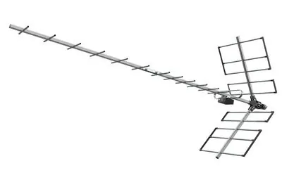 foto da antena digital externa YAGI Proqualit
