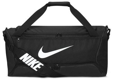 foto da bolsa de viagem preta Nike Duffle