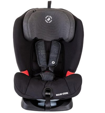imagem de uma cadeirinha de bebê Maxi Cosi na cor preta