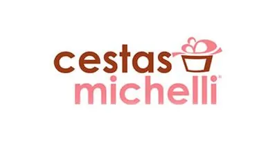 imagem que mostra a logo da loja Cestas Michelli