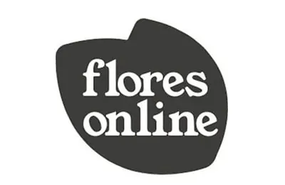 imagem que mostra a logo da loja Flores Online