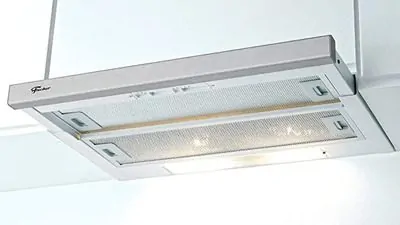 imagem de um depurador de ar da Fischer com acabamento em inox