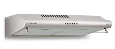 imagem de um depurador de ar da Electrolux com acabamento em inox