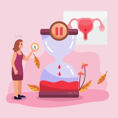 Como parar menstruação