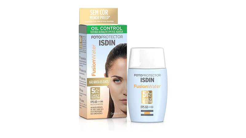 Imagem com o produto da marca ISDIN