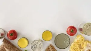 imagem com produtos industrializados