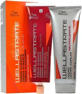 Produto para alisar cabelo Wella