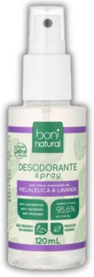 Desodorante sem álcool