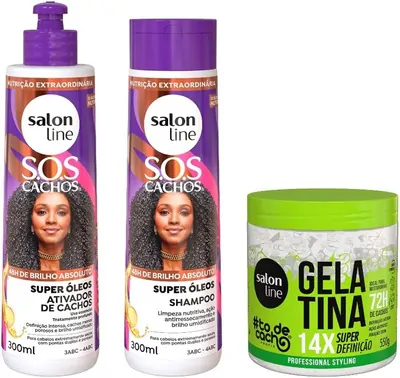 Linha SOS cachos salon line