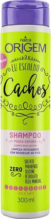 Shampoo para cabelo cacheado