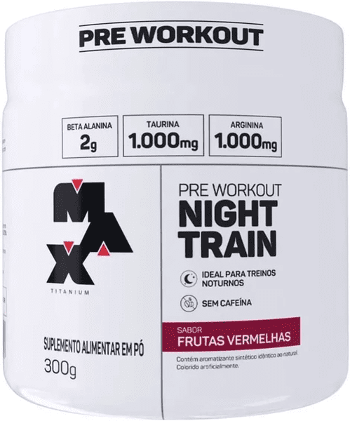 Pré-treino sem cafeína