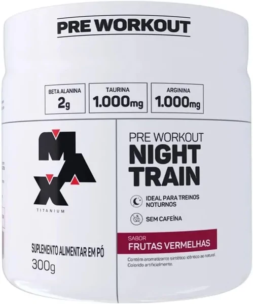 Pré-treino sem cafeína