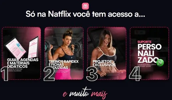 natflix para não engordar à noite