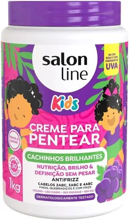 Creme para pentear salon line