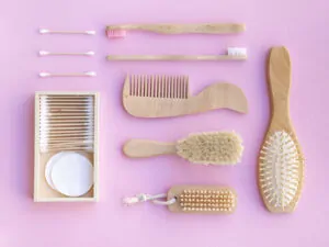 como limpar escova de cabelo