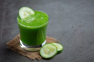 Suco de pepino para que serve
