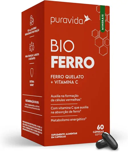 Suplemento de ferro para anemia